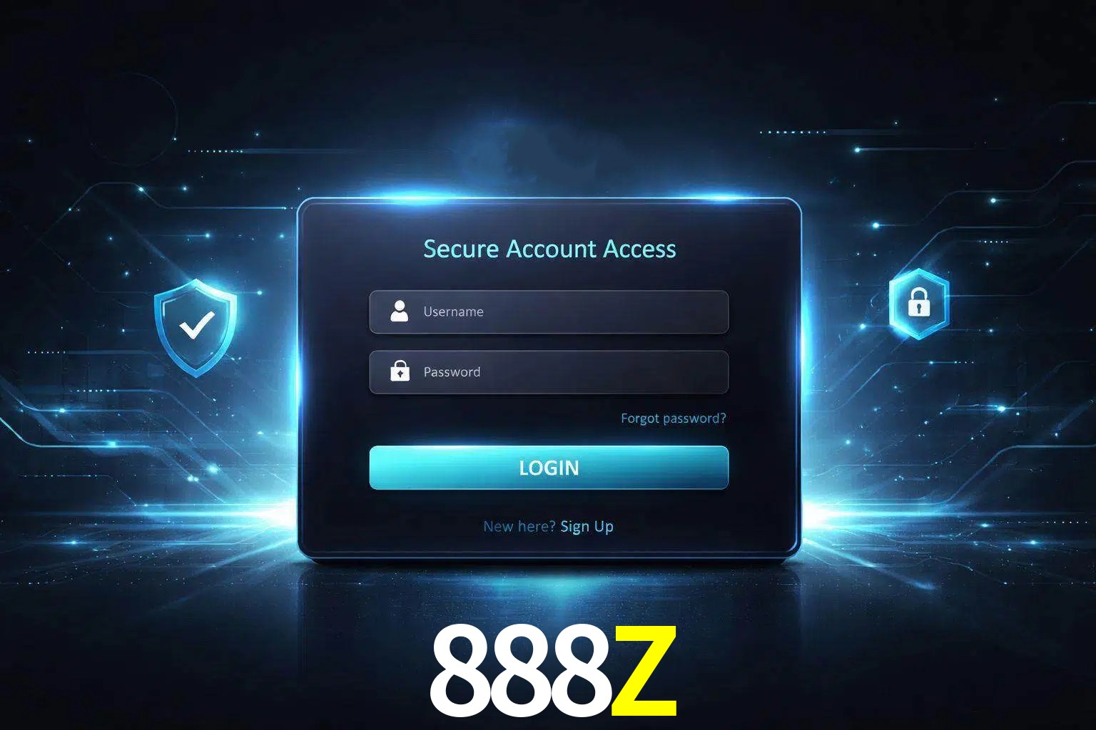 Pantalla de inicio de sesión de cuenta 888Z para usuarios en México